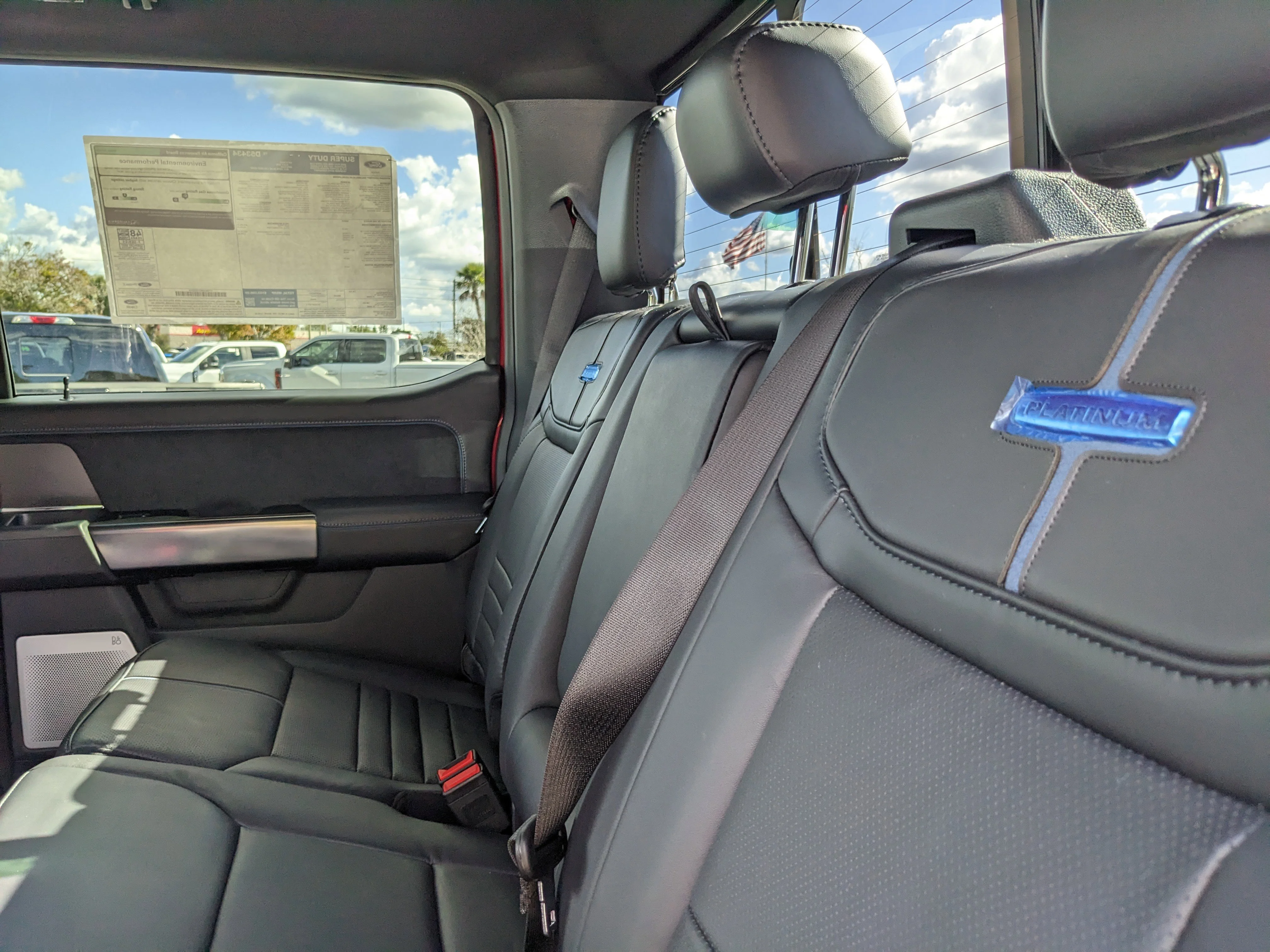 New 2026 Ruby Red Metallic Tinted Clearcoat Ford F-350® Platinum® image 16