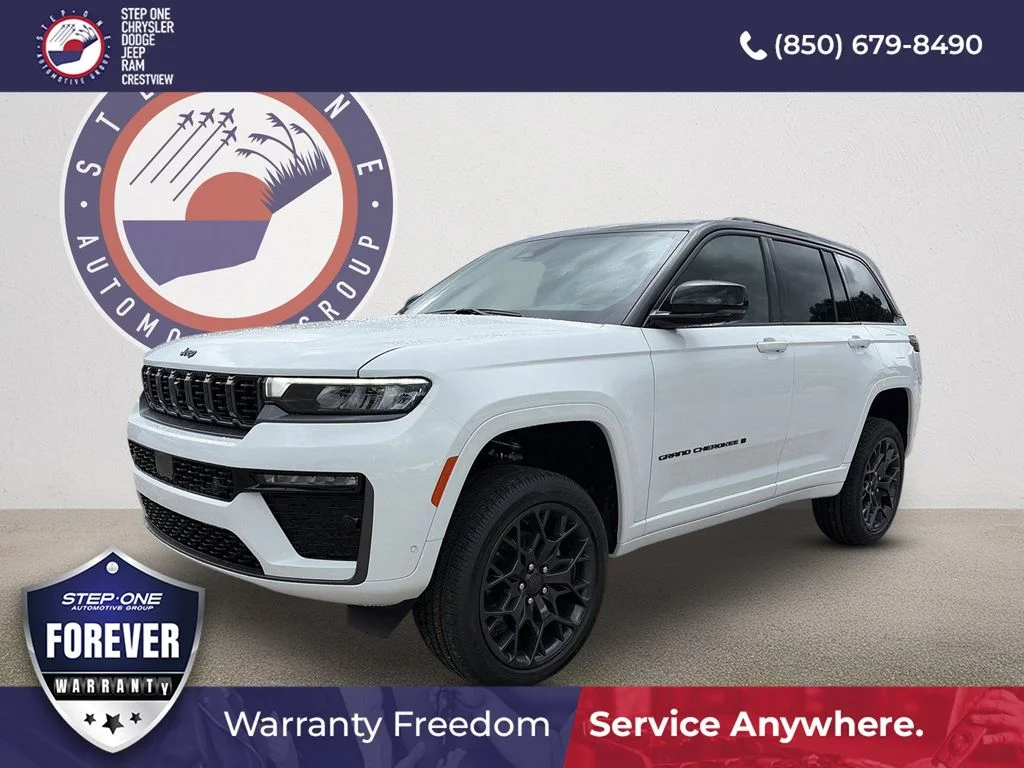 New 2026 Bright White Clear-Coat Exterior Paint Jeep Summit image 1