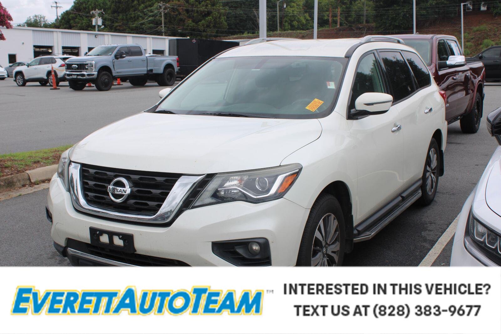 Used 2017 Pearl White Nissan SV image 1