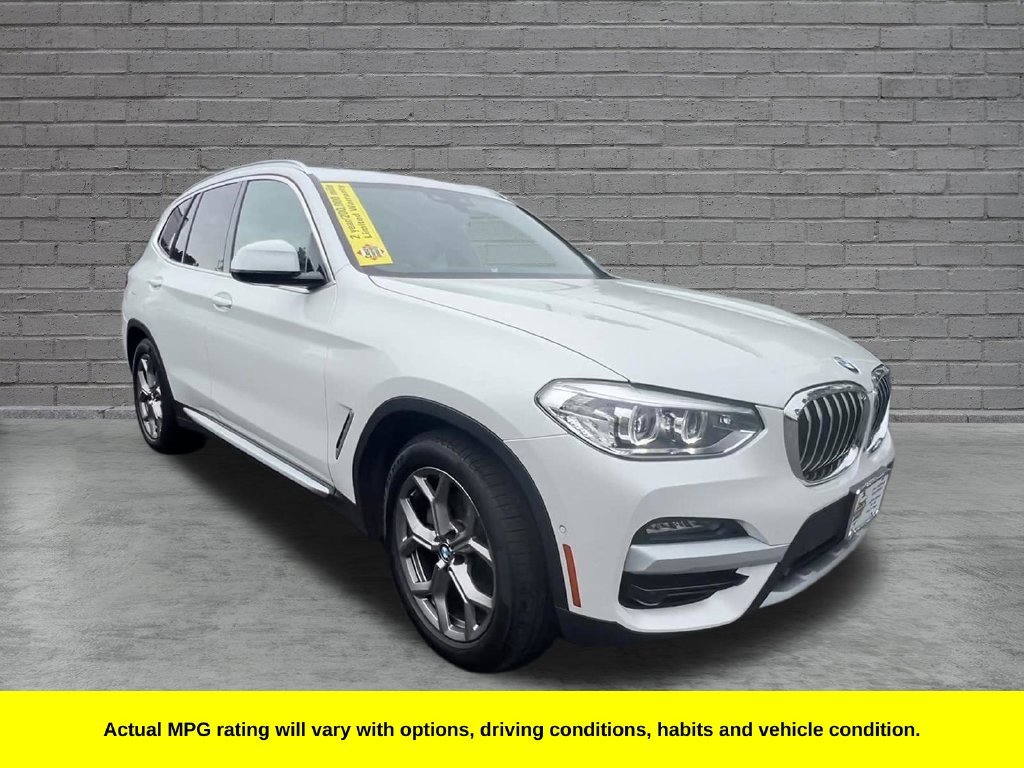 Used 2021 White Metallic BMW xDrive30i image 9