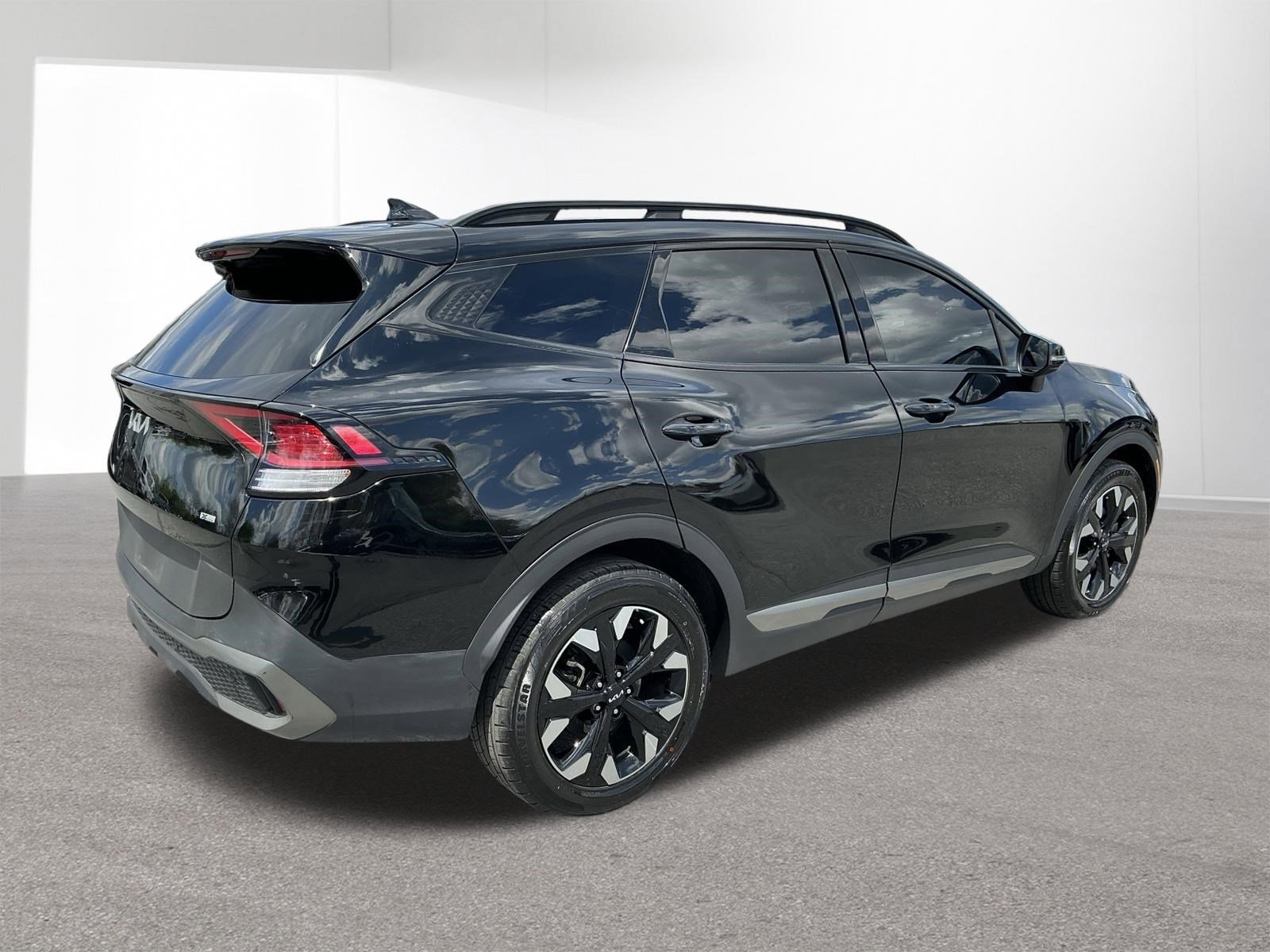 Used 2023 Ebony Black Kia X-Line image 3