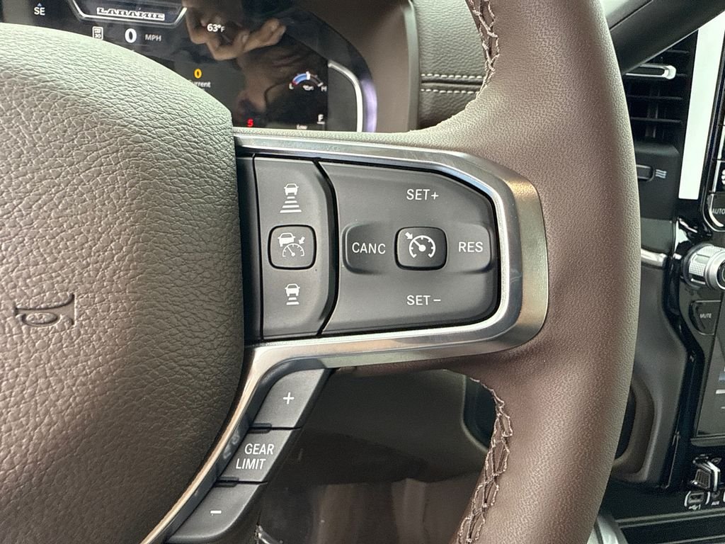 New 2026 Bright White Clear-Coat Exterior Paint RAM Laramie image 29