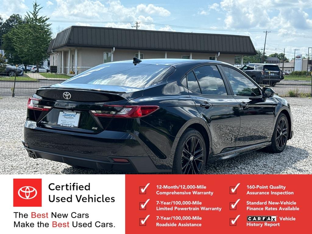 Used 2026 Midnight Black Metallic Toyota SE image 3