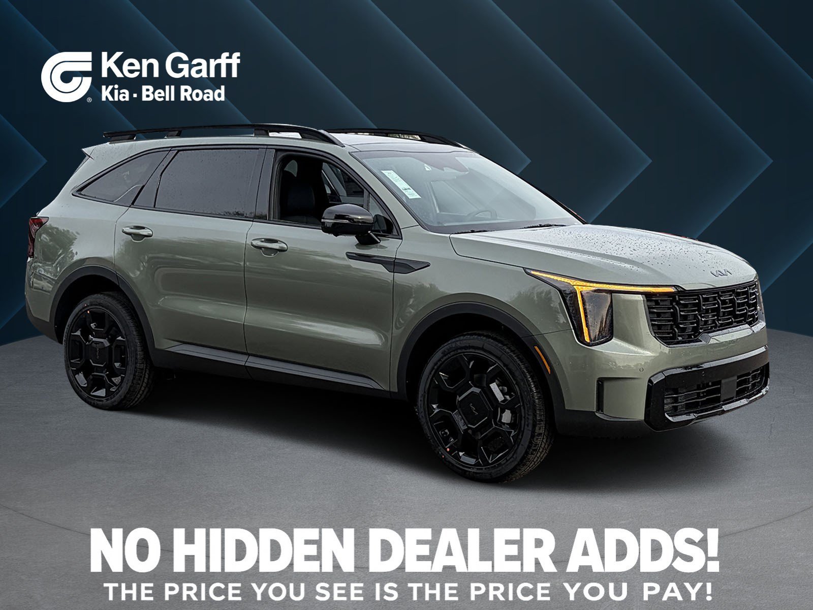 New 2026 Jungle Green Kia X-Line SX Prestige AWD image 1