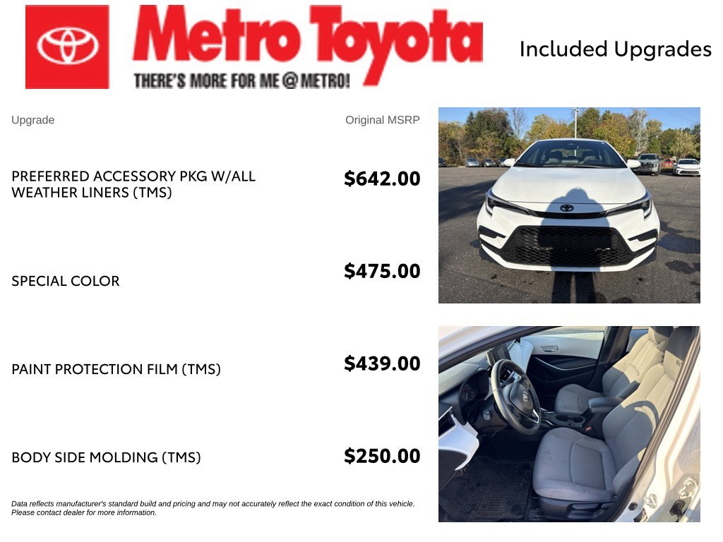 Used 2025 Beige Toyota SE image 4