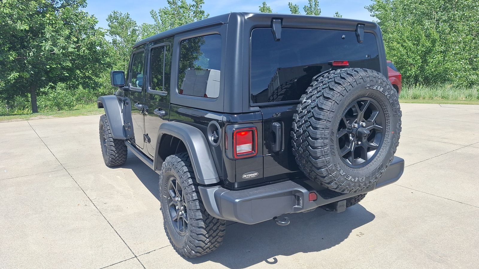 New 2026 Black Clear-Coat Exterior Paint Jeep Willys image 6