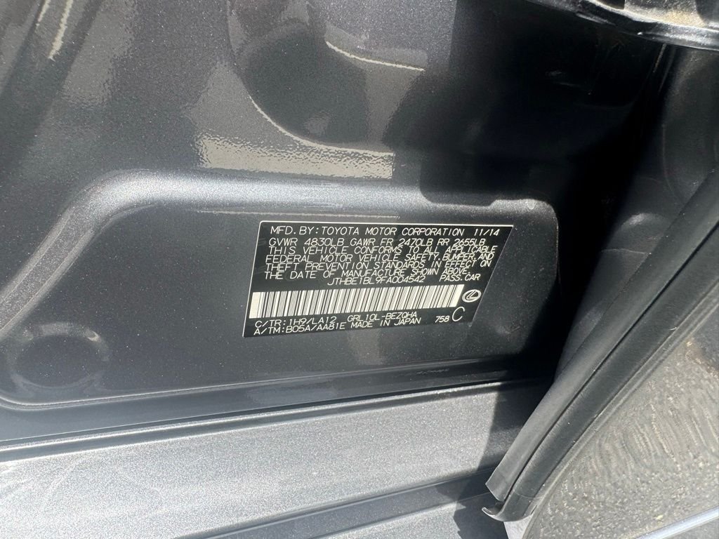 Used 2015 Gray Lexus 350 image 3