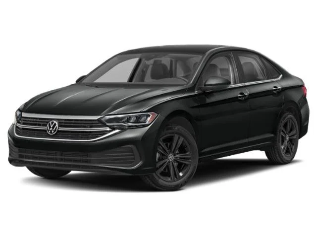 Used 2023 Deep Black Pearl Volkswagen SE image 1