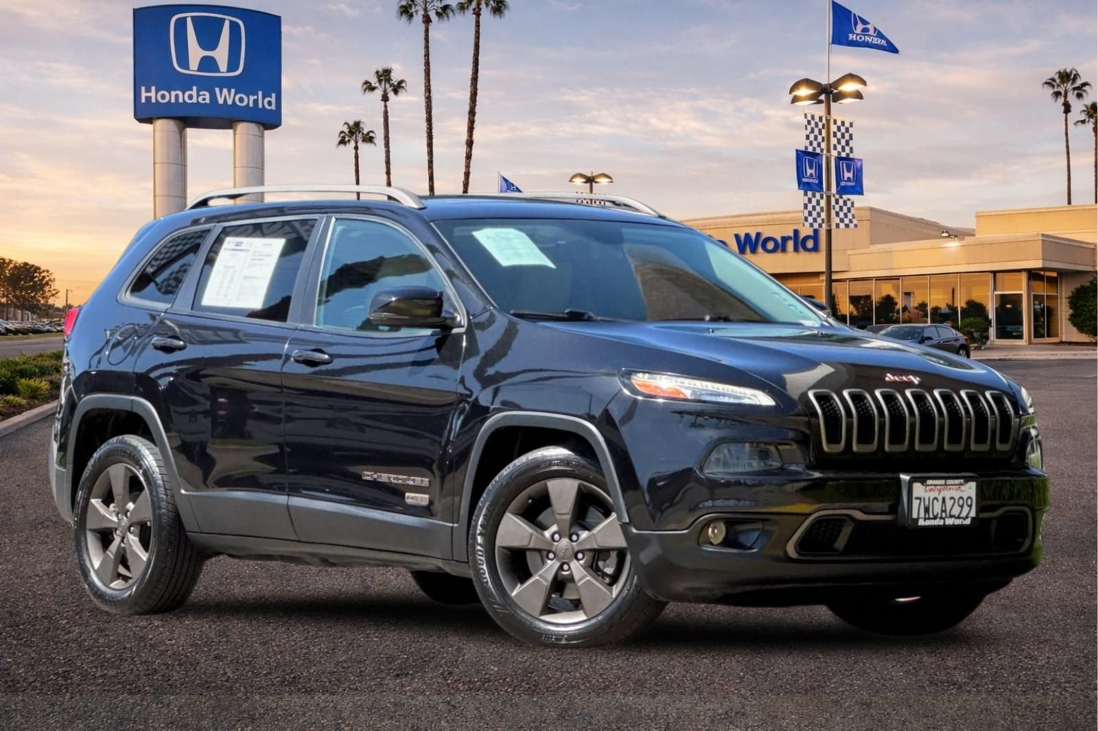 Used 2016 Jeep Cherokee 75th Anniversary with VIN 1C4PJLCB6GW247511 for sale in Westminster, CA