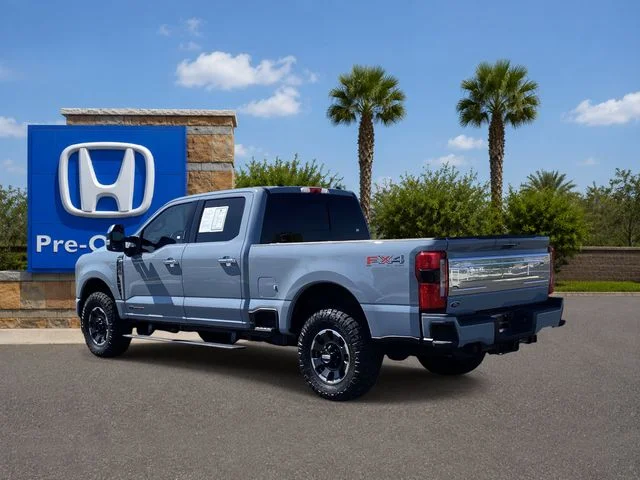 Used 2024 Glacier Gray Metallic Tri-Coat Ford Platinum image 4