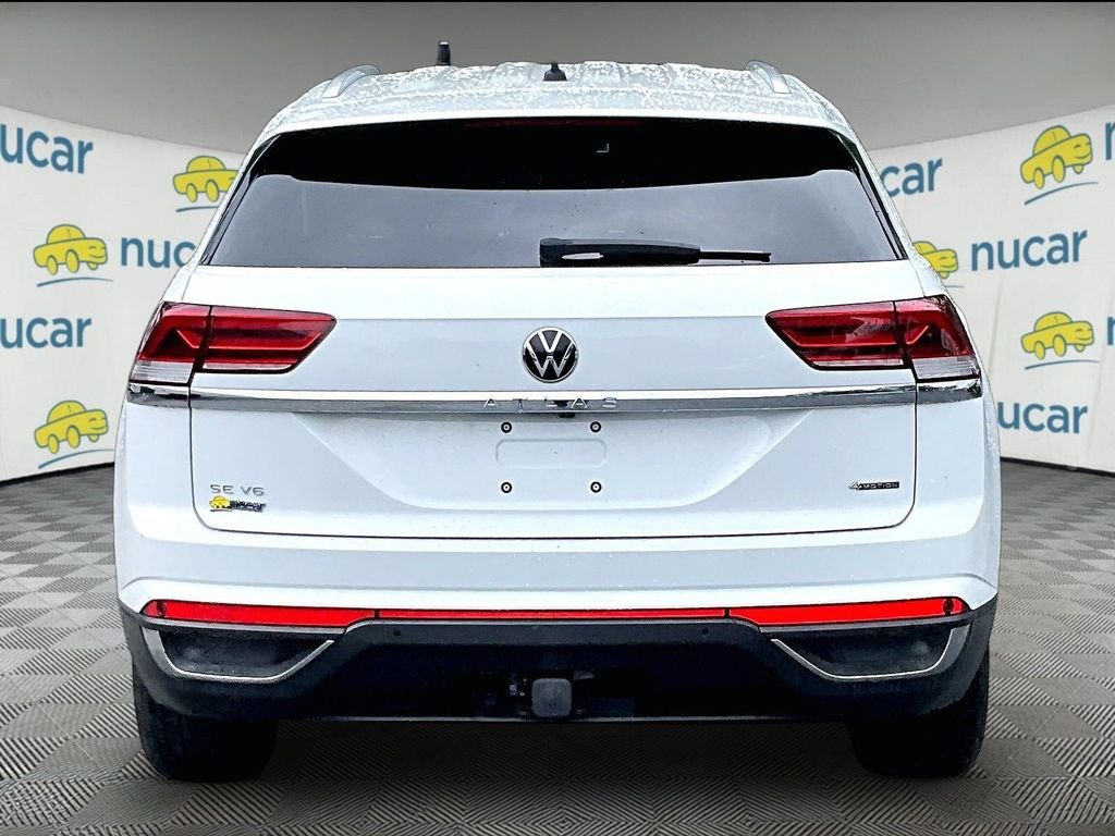 Used 2023 White Volkswagen 3.6L V6 SE w/Technology image 4