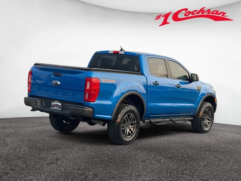 Certified Used 2021 Velocity Blue Metallic Ford XLT image 24