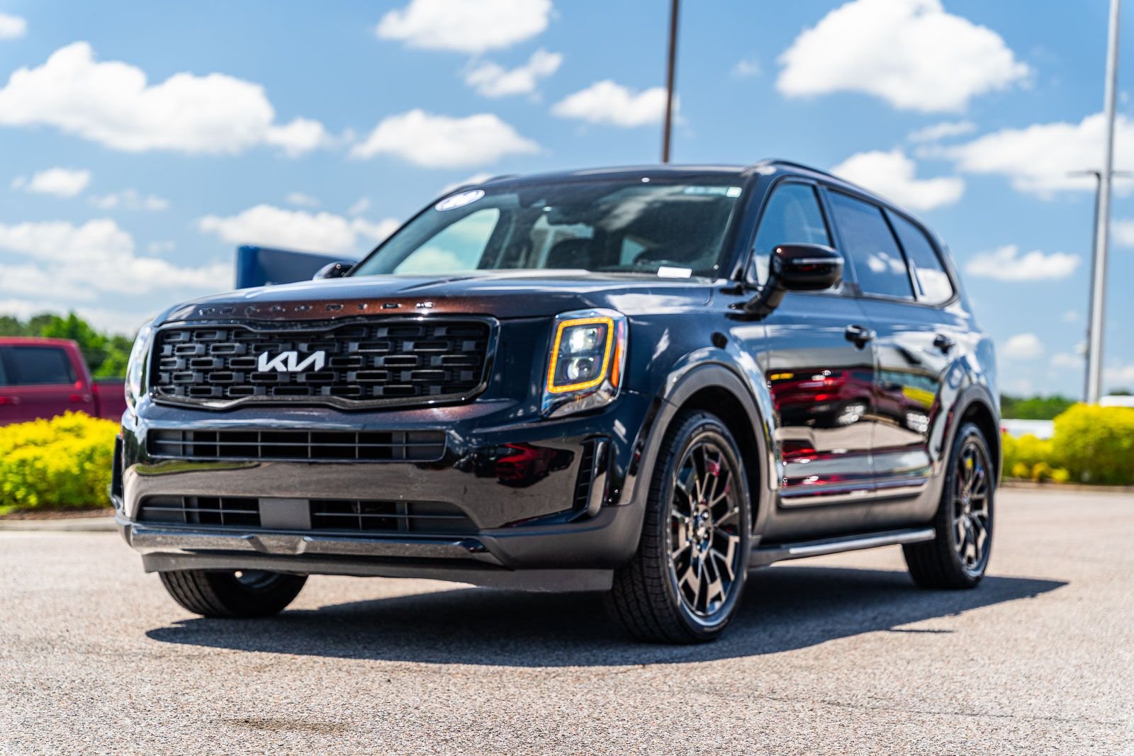 Certified Used 2022 Black Kia EX image 3