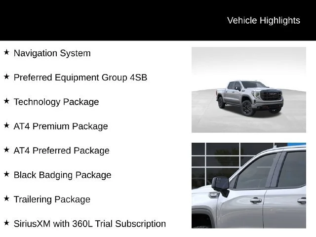New 2026 Sterling Metallic GMC AT4 image 8