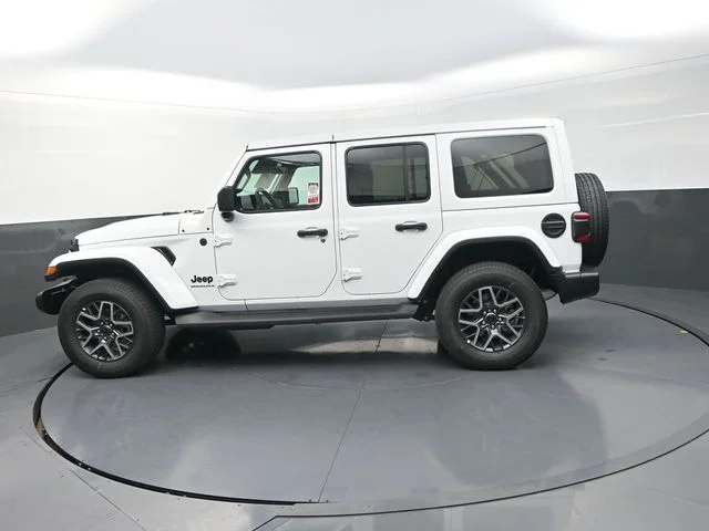 New 2026 Bright White Clear-Coat Exterior Paint Jeep Sahara image 6