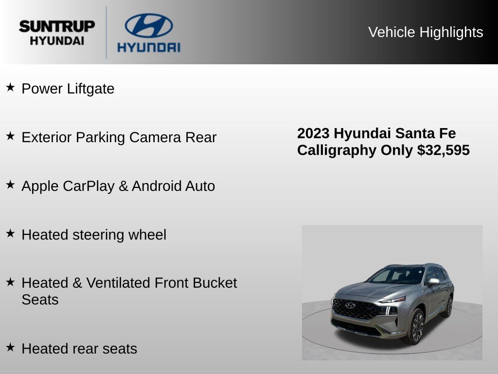 Used 2023 Shimmering Silver Pearl Hyundai Calligraphy image 16