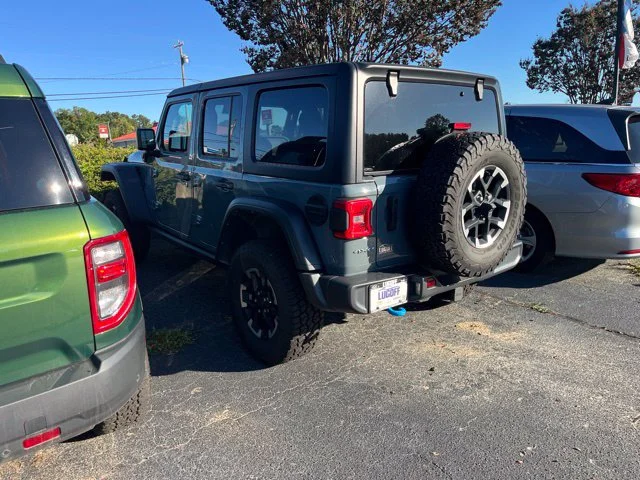 Used 2024 Gray Jeep Rubicon 4xe image 2