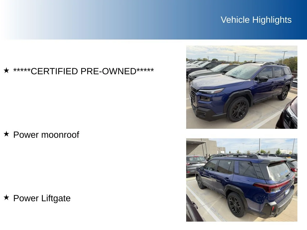 Used 2026 Blue Subaru Limited XT image 5