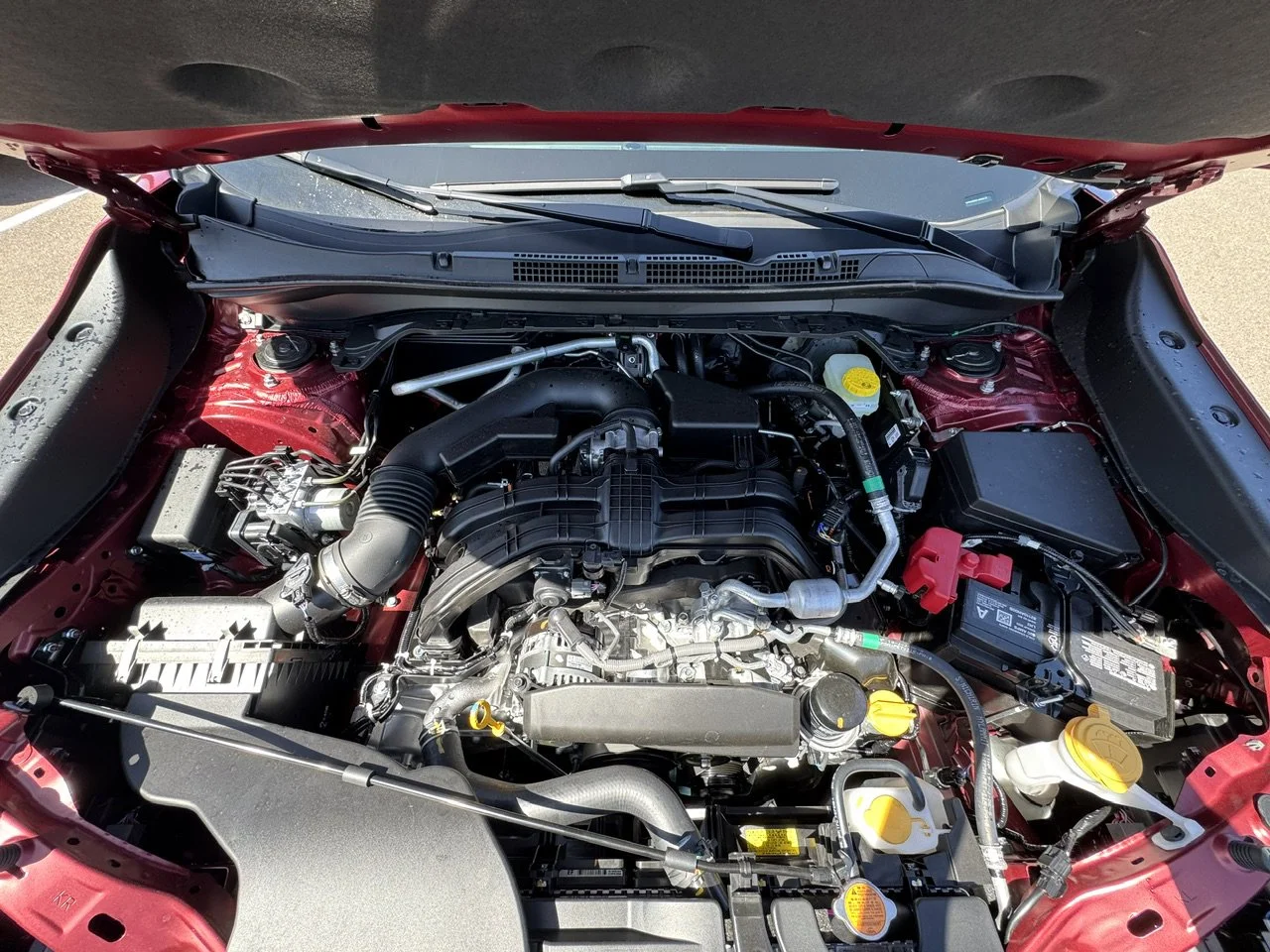 New 2026 Crimson Red Pearl Subaru Premium image 47