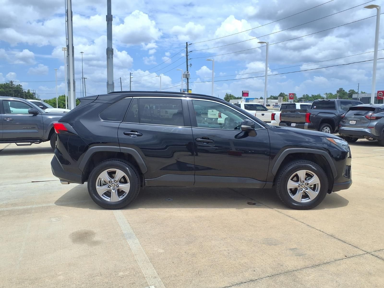 Certified Used 2025 Midnight Black Metallic Toyota XLE image 5