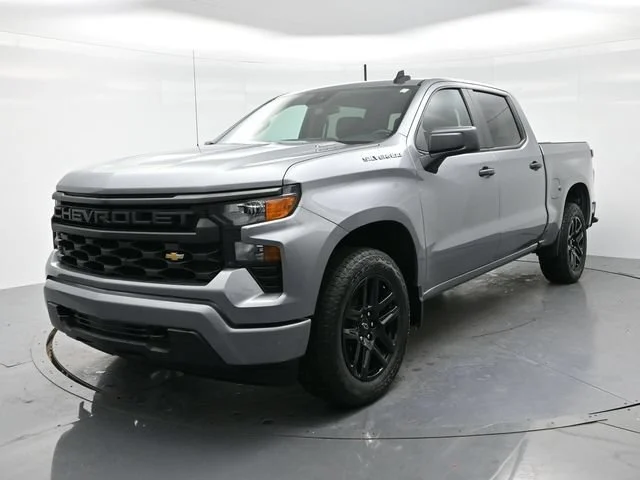 Used 2025 Sterling Gray Metallic Chevrolet Custom image 3