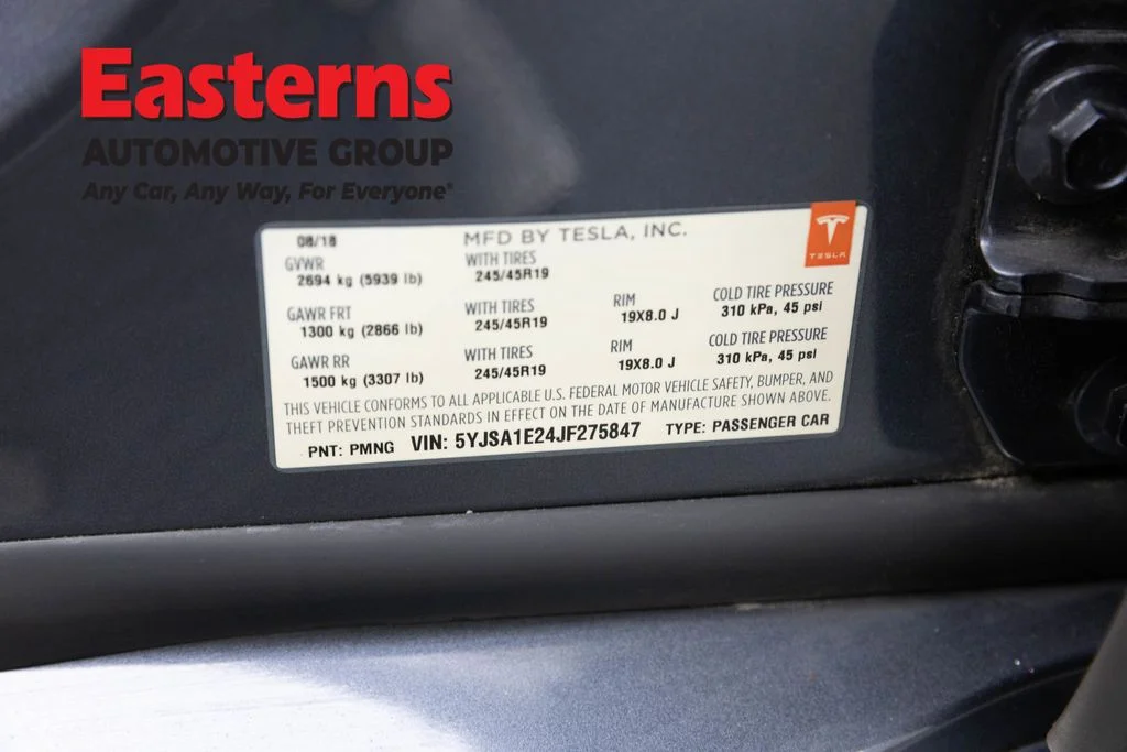 Used 2018 Gray Tesla 100D image 32