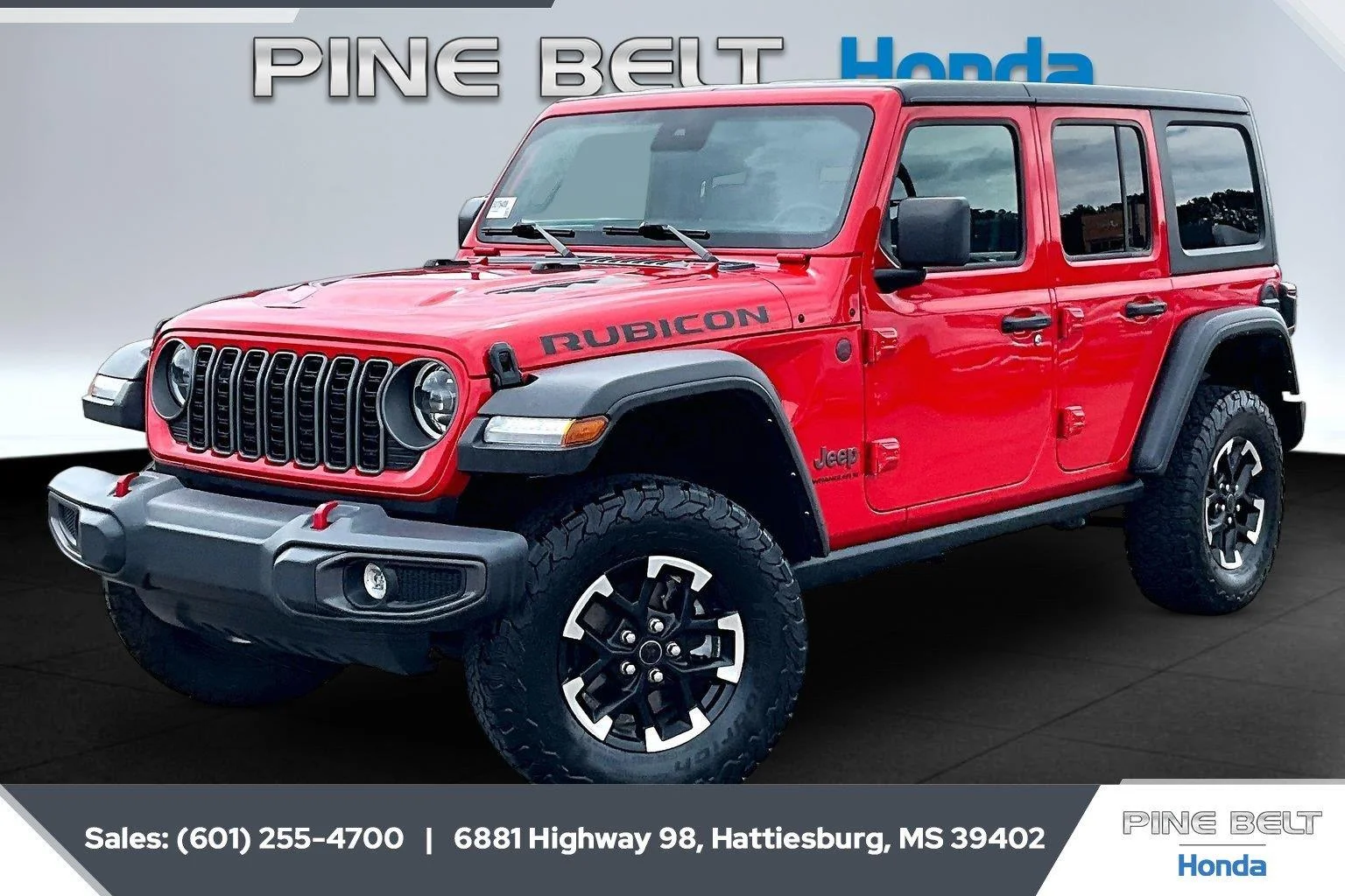 Used 2025 Firecracker Red Clearcoat Jeep Rubicon image 10