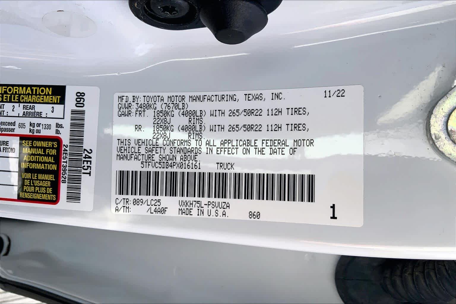 Used 2023 Wind Chill Pearl Toyota Capstone Hybrid image 37