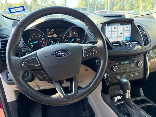 Used 2017 Red Ford Titanium image 11