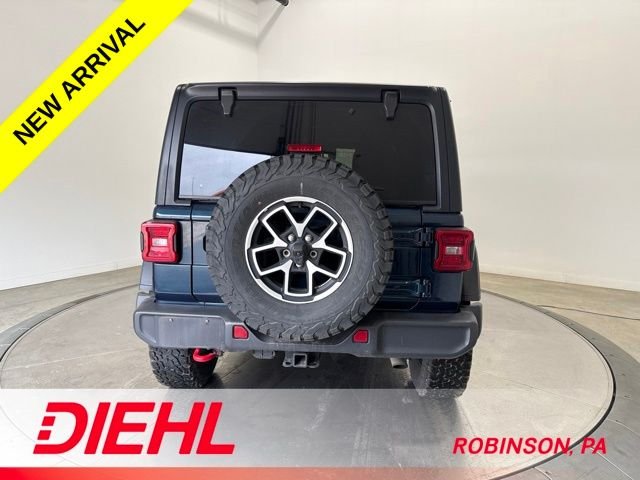 Used 2025 Blue Jeep Rubicon image 6