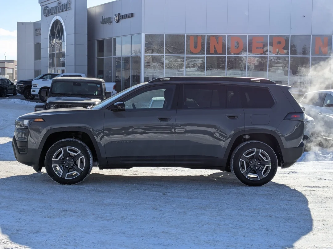 New 2026 Grey Jeep Laredo - - 4x4 - Adaptive Cruise - 12.3 Display - Heated Seats/Wheel - Compact Spare Tire & More! image 5