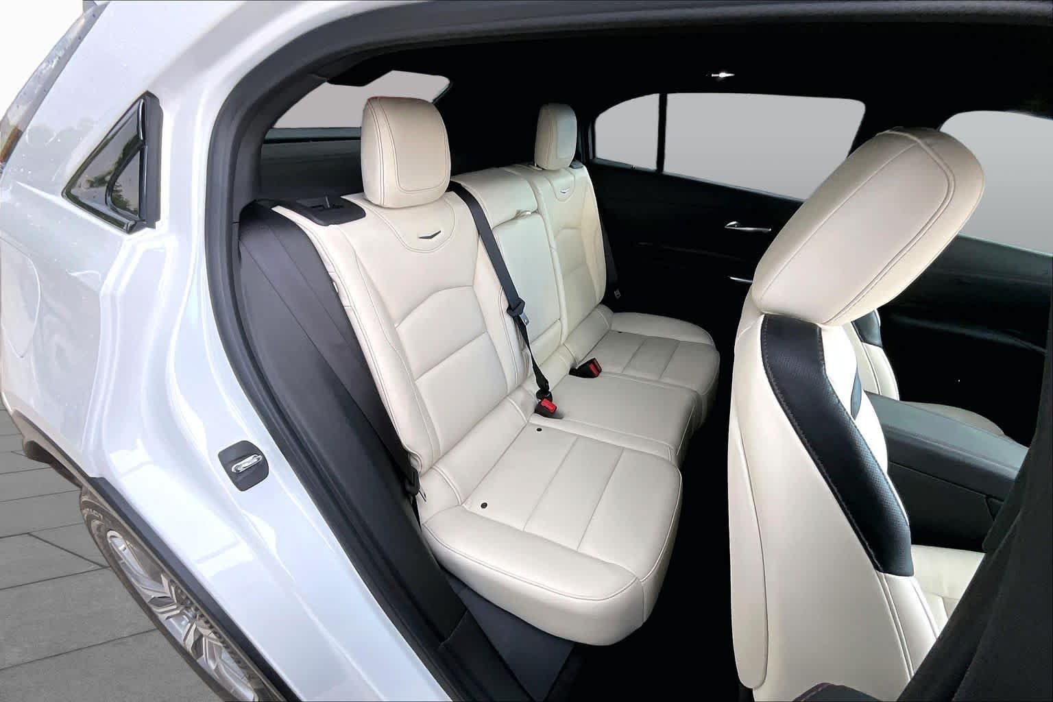 Used 2023 Crystal White Tricoat Cadillac FWD Sport image 21