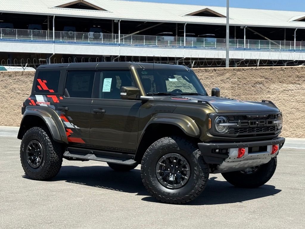 Shelter Green Metallic 2026 Ford Bronco Raptor SUV / Crossover Four-Wheel Drive Automatic