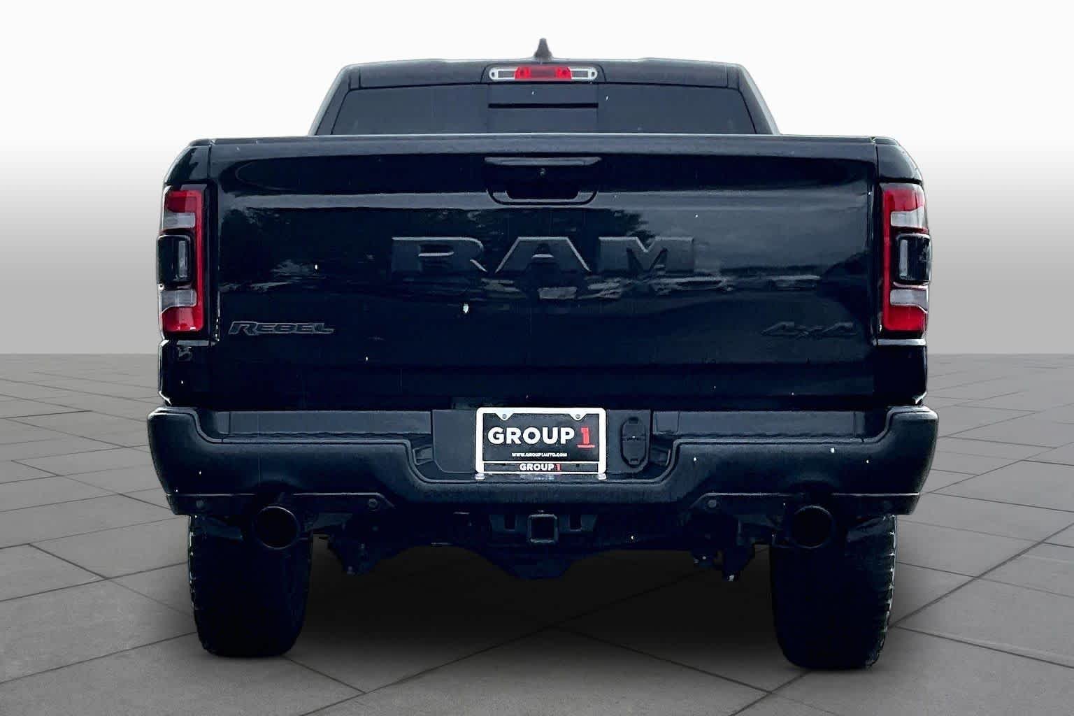 Used 2020 Diamond Black Crystal Pearlcoat Ram Rebel image 5