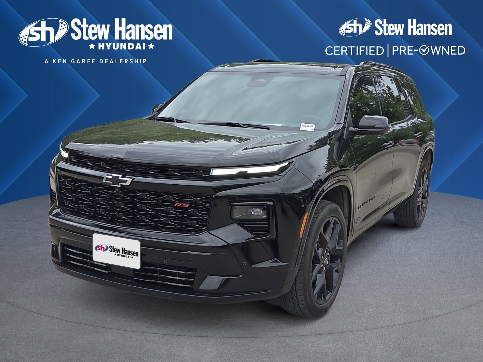 Stew Hansen Ce 2025 Mosaic Black Metallic Chevrolet AWD RS image 1
