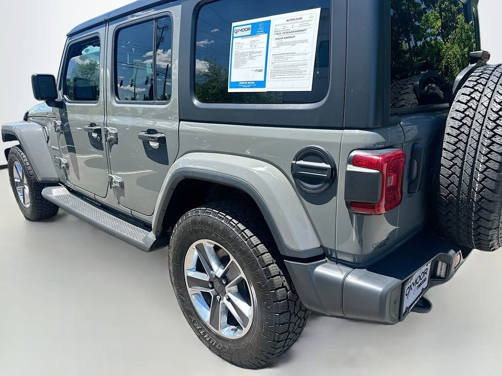 Used 2020 Sting-Gray Clearcoat Jeep Sahara image 5