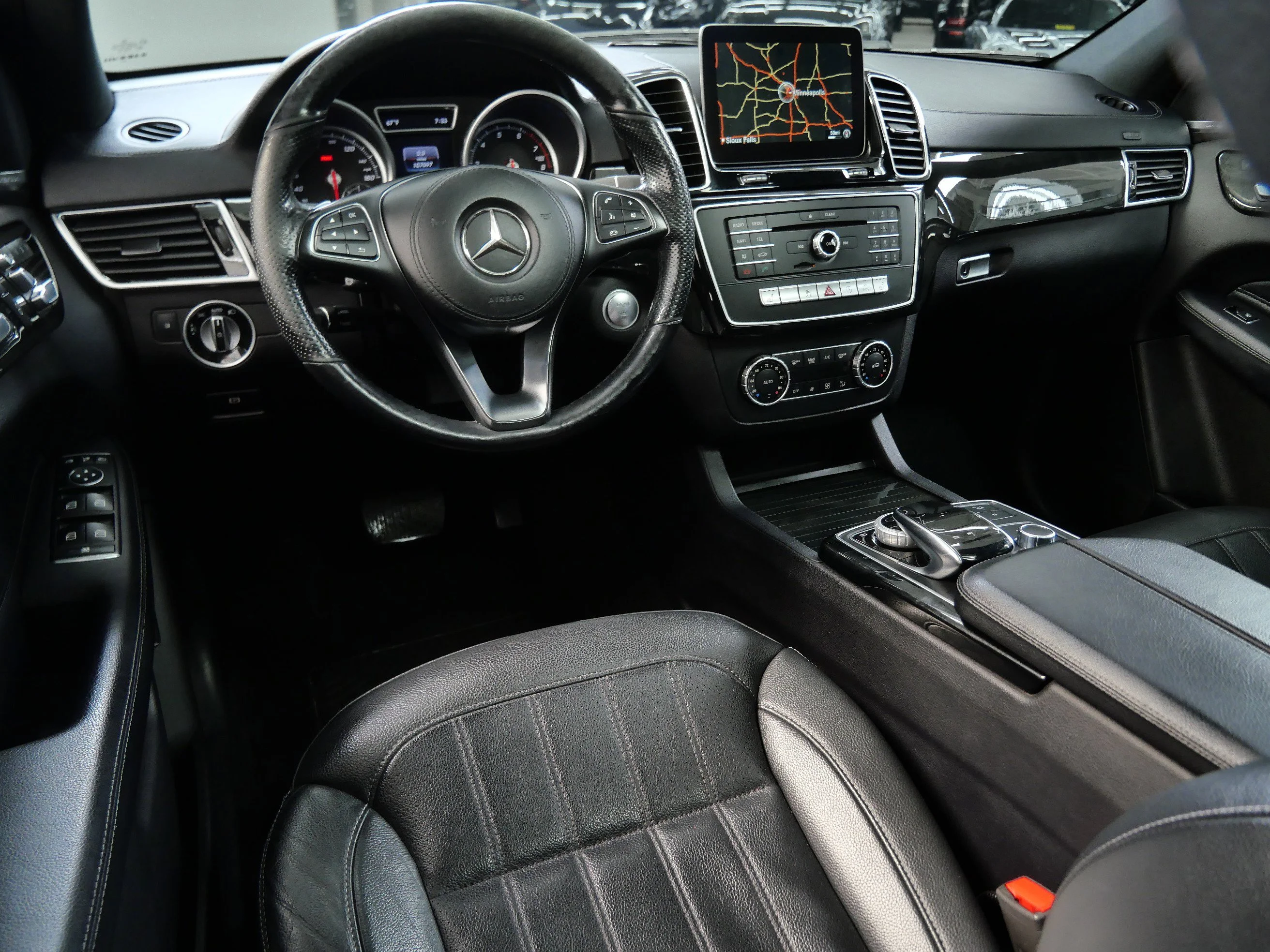Used 2017 Mercedes-Benz GLS-Class GLS450 with VIN 4JGDF6EE1HA843469 for sale in Minnetonka, Minnesota