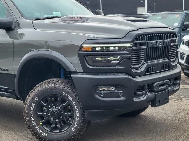 New 2026 Ceramic Gray Clear-Coat Exterior Paint RAM Power Wagon image 2
