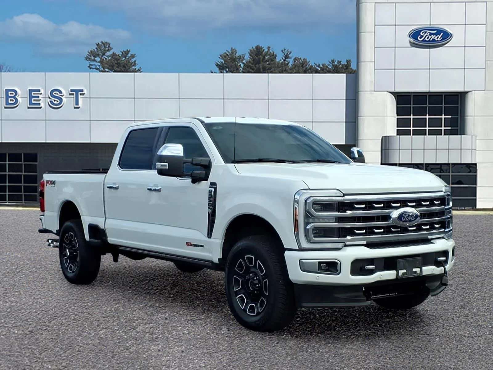 Used 2024 Star White Metallic Tri-Coat Ford Platinum image 9