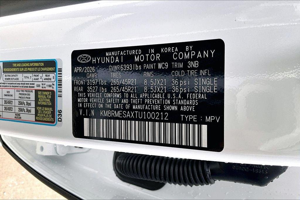 New 2026 Creamy White Pearl Hyundai Calligraphy image 16