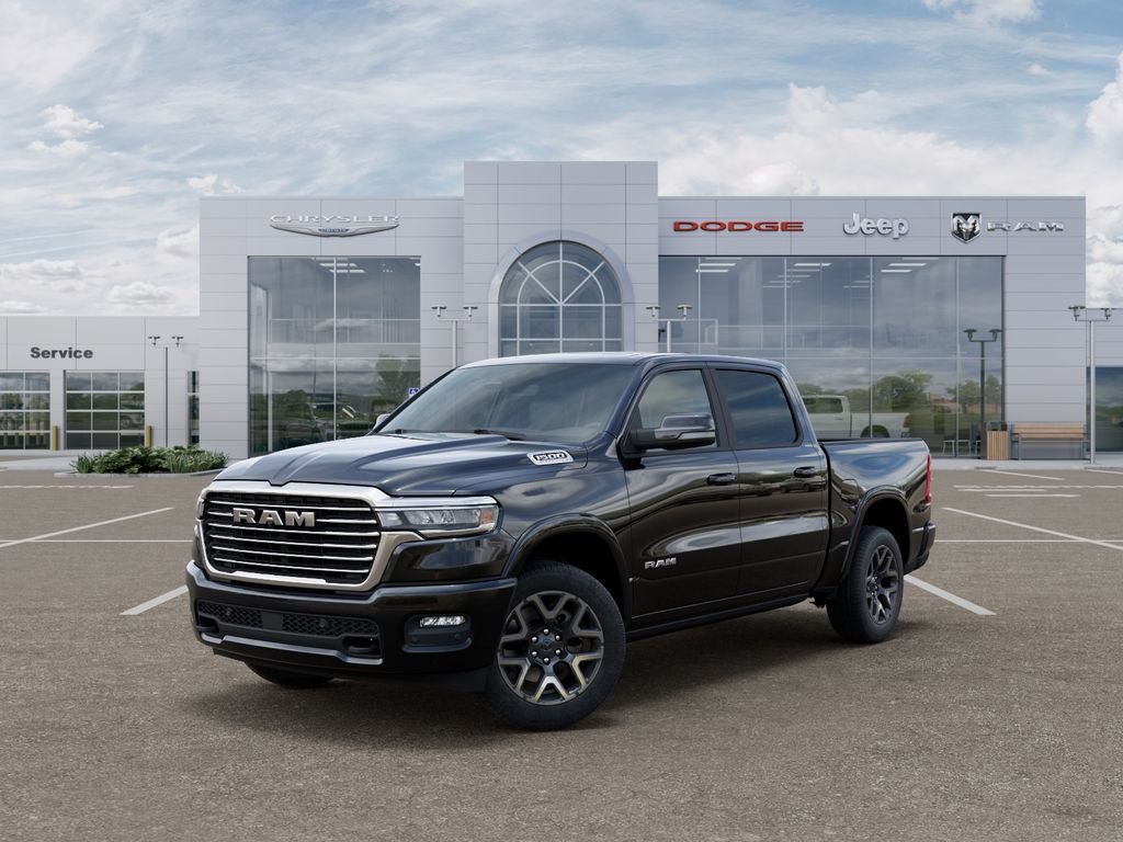New 2026 Diamond Black RAM Laramie image 1