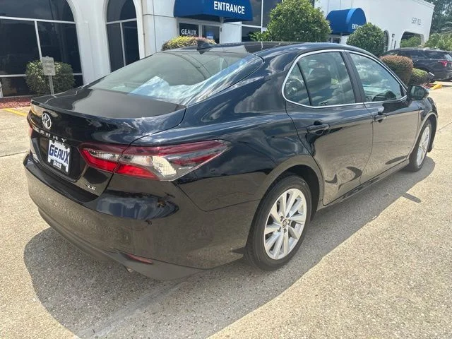 Certified Used 2024 Midnight Black Metallic Toyota LE image 4