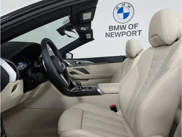 New 2026 Mineral White Metallic BMW 840i image 2