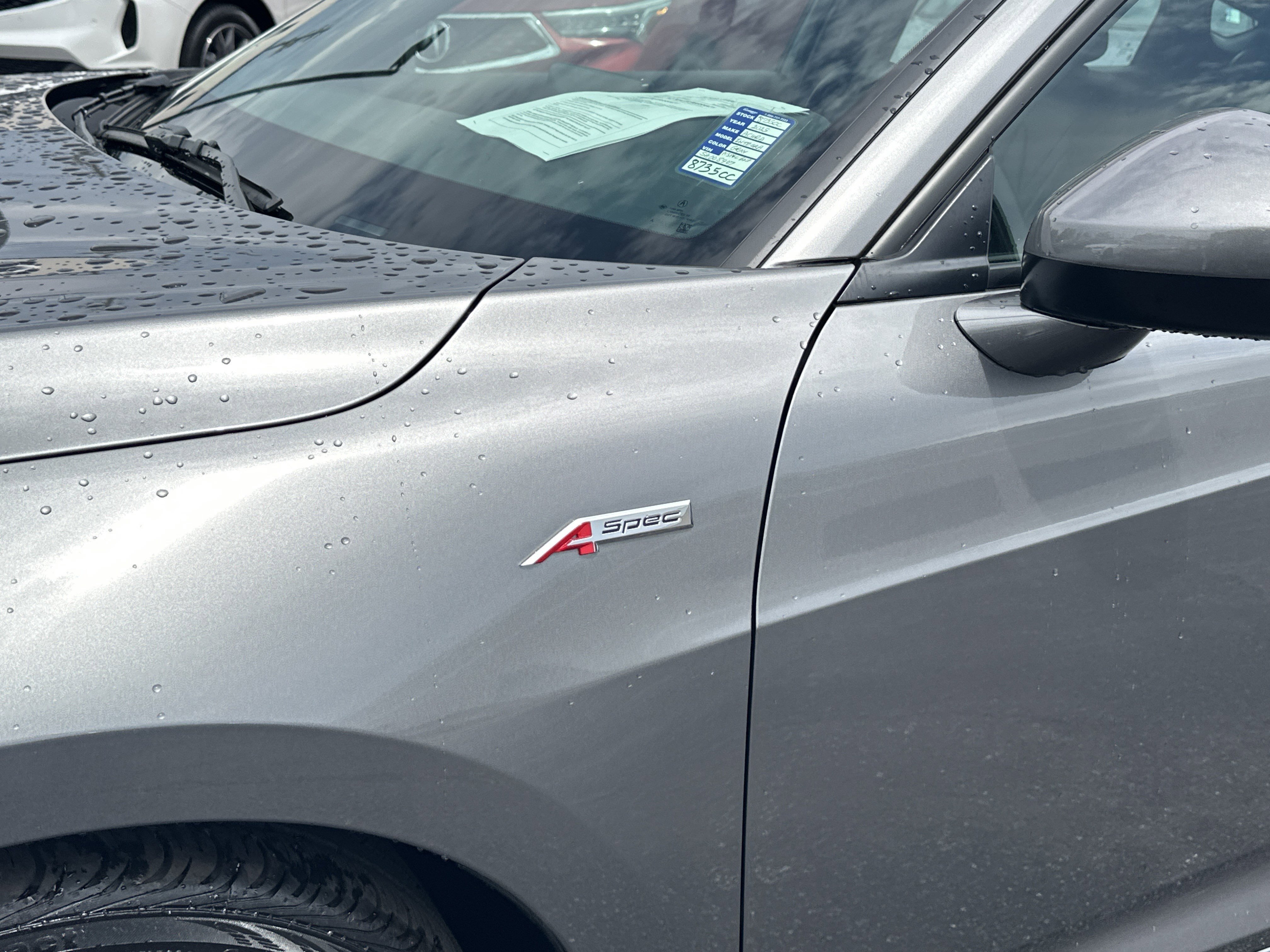 Certified Used 2025 Liquid Carbon Metallic Acura w/A-Spec Package image 12