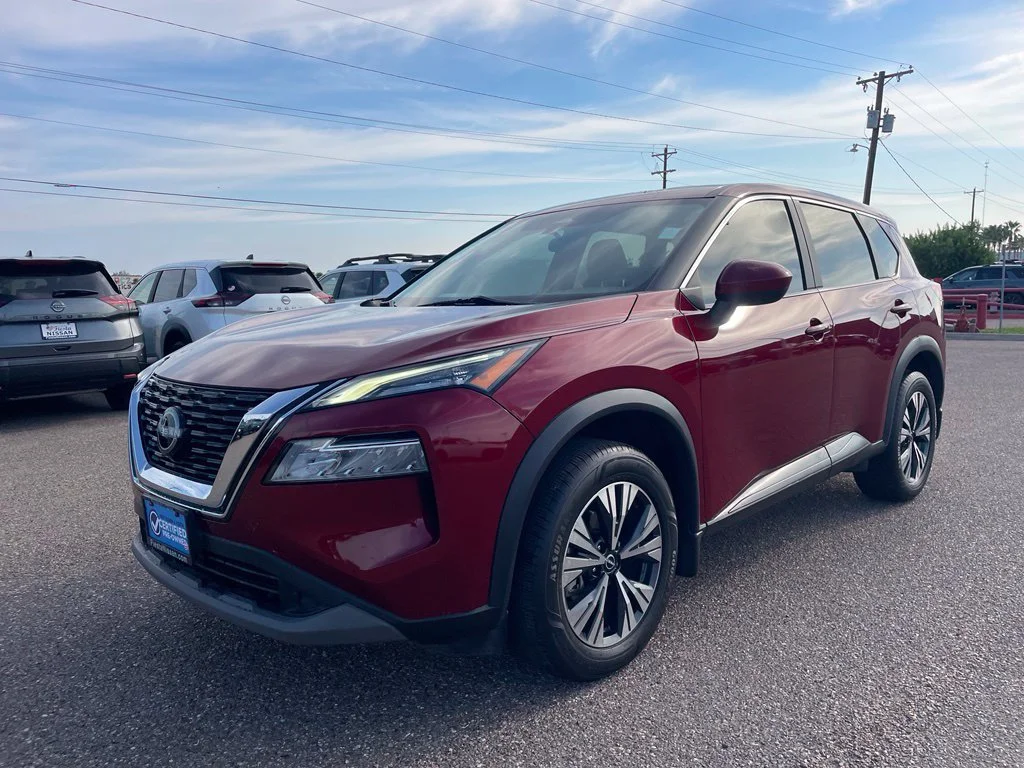 Certified Used 2023 Red Nissan SV image 3