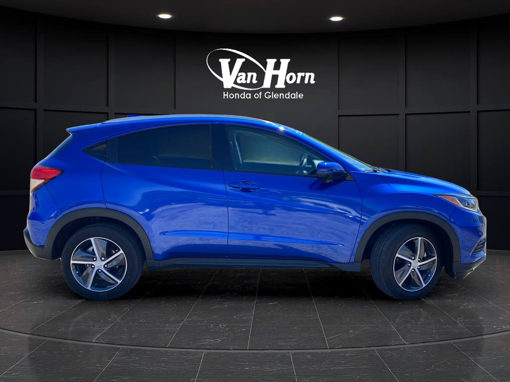 Certified Used 2022 Aegean Blue Metallic Honda EX image 8
