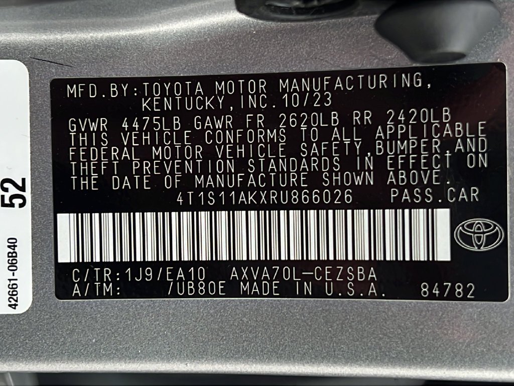 Used 2024 Silver Toyota SE image 23
