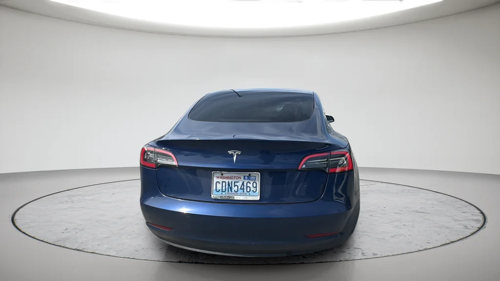 Used 2019 Blue Tesla Standard Range Plus image 5