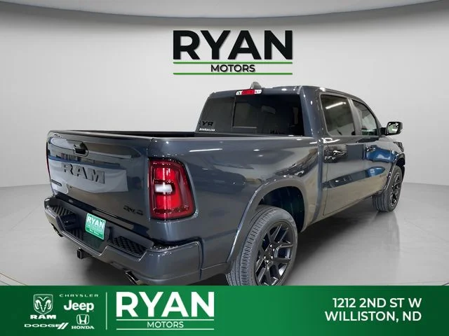 New 2026 Forged Blue Metallic Exterior Paint RAM Laramie image 3