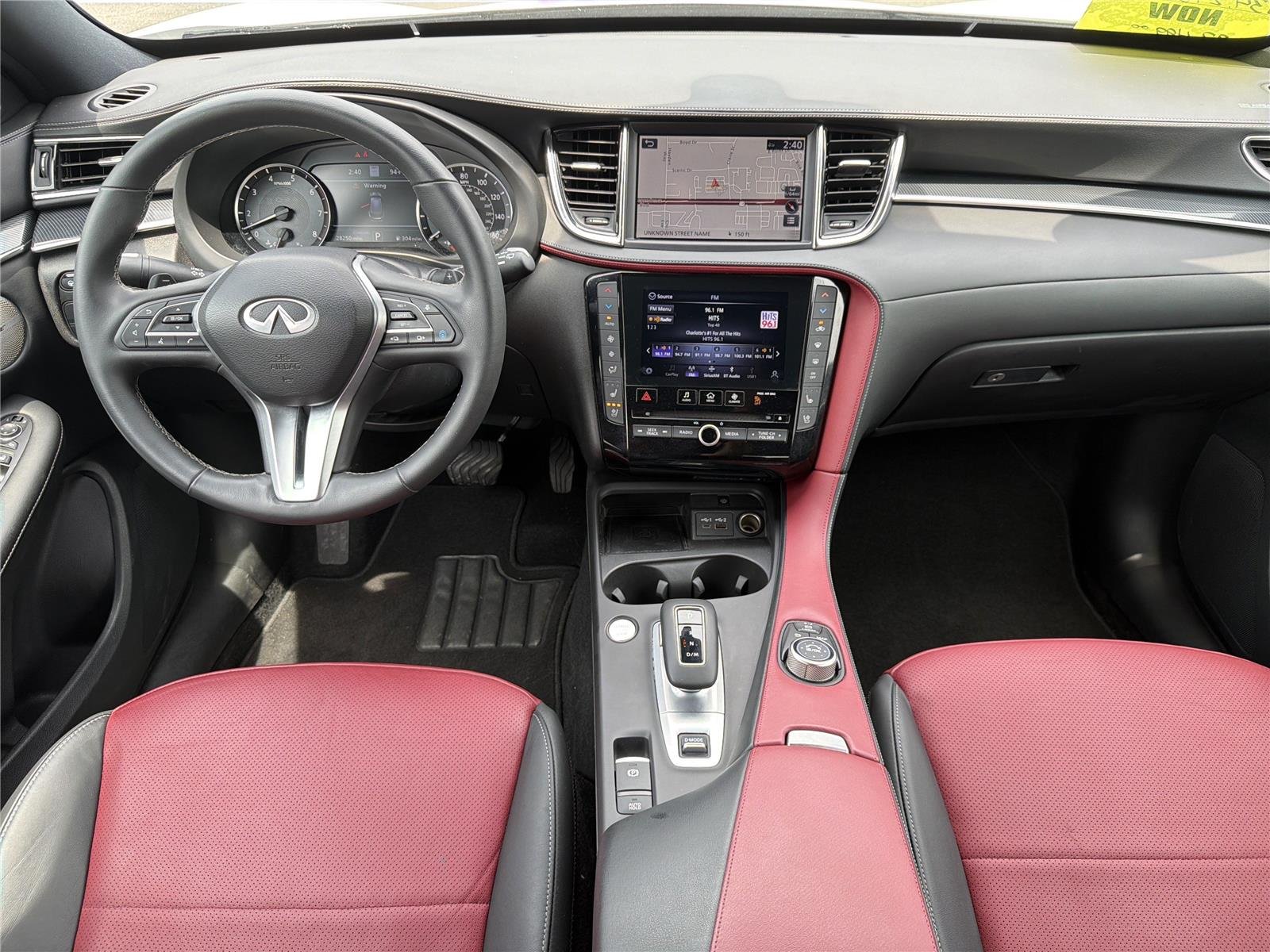Used 2023 Radiant White INFINITI SPORT image 2